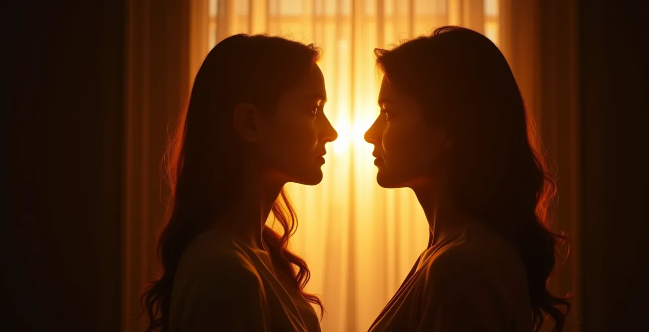 Métaphore visuelle du thermomètre de l'intimité montrant les différents niveaux de partage émotionnel dans une relation naissante